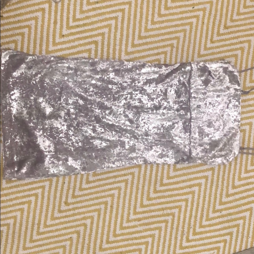 Mini dress-velvet